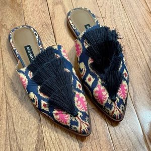 NWOT Nine West Size 8.5 Women’s Tassel Slip-on Shoes